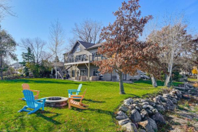 Waterfront Home with Boat Dock and Deck in Storm Lake!